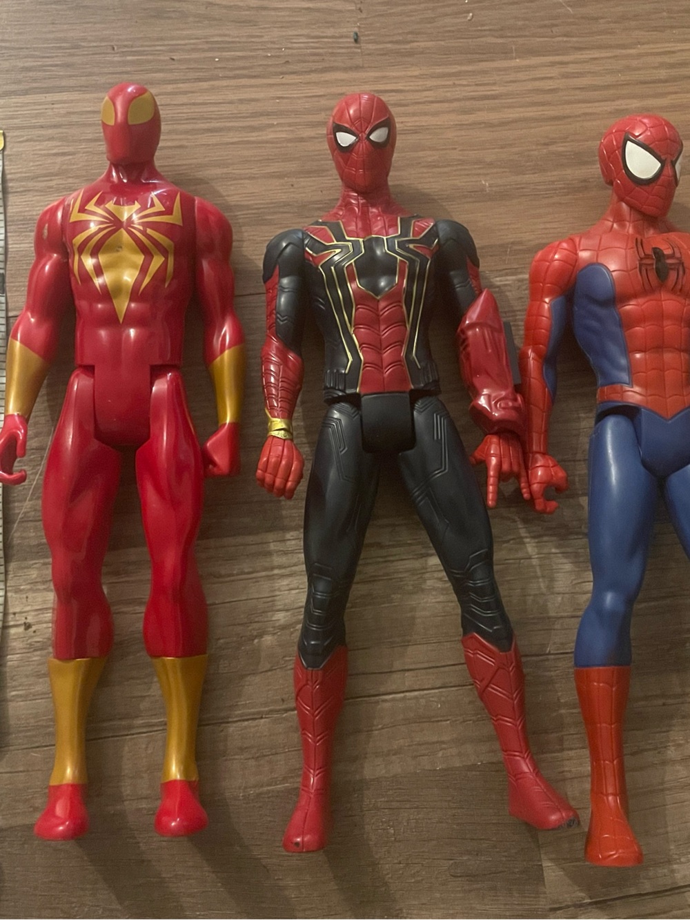 Red & Black Superhero Action Figure - Kids Play Toy
